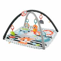 Aktyvumo kilimėlis Mattel Fisher Price Infant Play Mat Tummy Time 3in1 Music Glow And Grow, 76 cm x 76 cm, įvairių spalvų