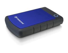 Kietasis diskas Transcend StoreJet 25H3, HDD, 1 TB, mėlyna sp./juoda sp./violetinė sp.