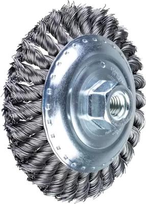 Metalinis šepetys universalus Pferd KBG ST, 19 mm, Ø 125 mm, 0.5 mm