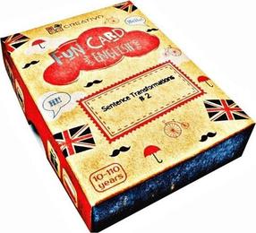 Карточная игра Creativo Fun Card English Sentence Transformations #2 403140, EN