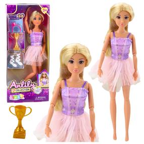 Lėlė su priedais Lean Toys Anlily Vacation Sports, 30 cm, įvairių spalvų