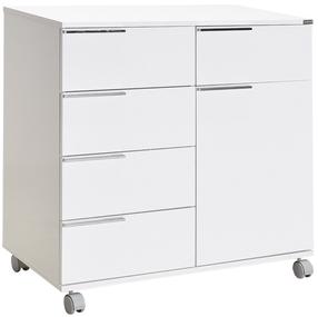 Spintelė Kalune Design Multi Purpose ADR-415-PP-1, balta sp., 44 cm x 85 cm x 81 cm