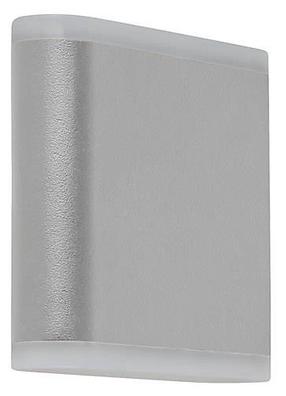 Sieninis lauko šviestuvas Searchlight Stratford, 7.74W, LED, IP65, pilka sp., 3 cm x 11 cm