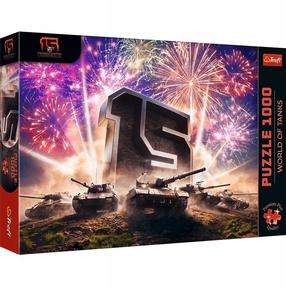 Пазл Trefl Premium Plus World Of Tanks 12125, 48 см x 68.3 см, 1000 шт., многоцветный