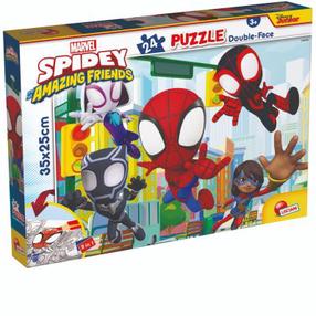Dėlionė Lisciani Spidey 304-99603, 25 cm x 35 cm, 24 vnt., įvairių spalvų