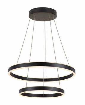 Šviestuvas kabinamas SLV One Double 1004765, LED, 2700 - 3000 °K, 1 x 35 W, juoda sp. / juoda sp.