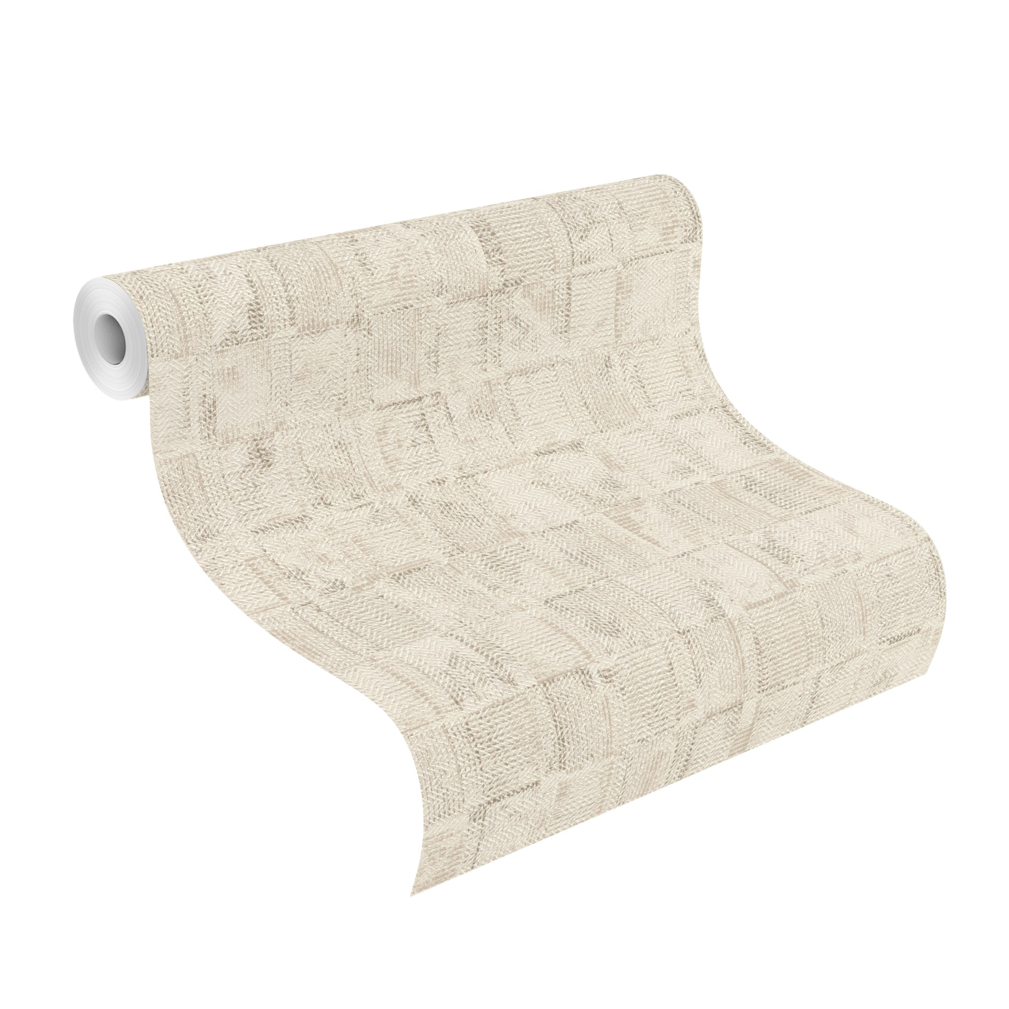 Tapeet Rasch Deco Style 314717, vinüül, beež v.