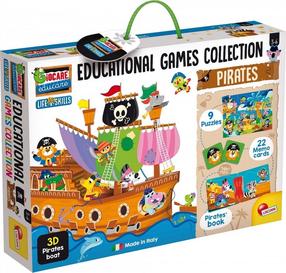 Развивающая игра Lisciani Educational Games Collection, многоцветный