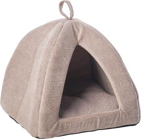 Guļvieta mājdzīvniekiem Flamingo Pasco Igloo 562038, bēša krās., 40 cm x 40 cm