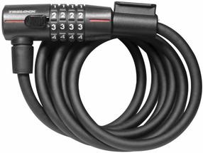 Замок Trelock SK 210, черный цв., 1800 мм x 10 мм