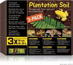 Substratas Exo Terra Plantation Soil, 1.95 kg, 3 vnt.