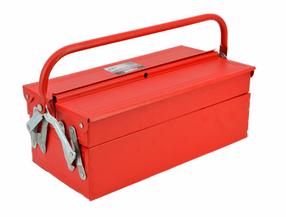 Instrumentu kaste AWTools AW30982, 53 cm x 22 cm x 16 cm, sarkana krās.