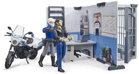 Комплект Bruder Bworld Police Station 62732, многоцветный