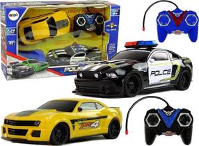  Rc auto Lean Toys Chase Twin Pack Police Chase 508216, 1:24, mitmevärviline