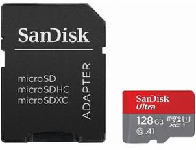 Карта памяти SanDisk Ultra Light, 128 GB, 100 Мб/с