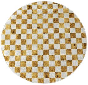 Paklājs iekštelpu Conceptum Hypnose Coper 882CHL2983, balts krās./dzeltens krās., 100 cm x 100 cm