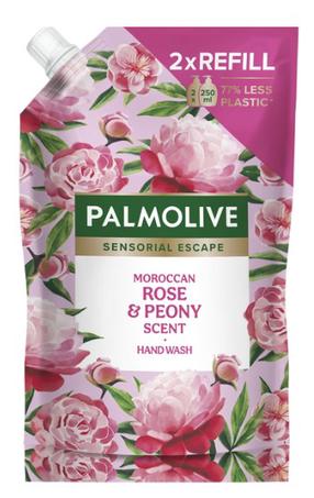 Skystas muilas Palmolive Sensorial Escape, bijūnas/rožė, 500 ml