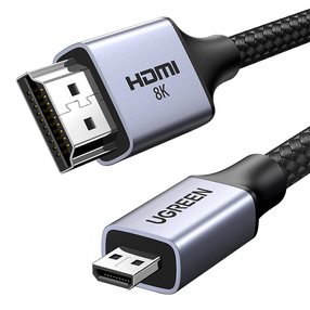 Kabelis Ugreen HD164, HDMI, pelēka krās.