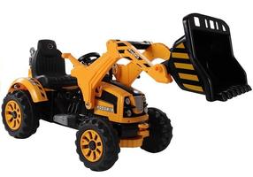 Laste elektriline traktor, oranž v.