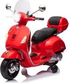 Bērnu elektriskais motocikls Milly Mally Vespa GTS Super, sarkana krās.