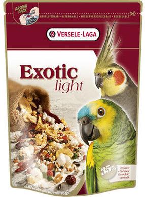 Закуска Versele-Laga Exotic Light, корм для крупных попугаев, 0.75 кг