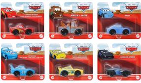 Žaislinis lenktyninis automobilis Mattel Cars JDM11, 1:55, (spalva/dizainas parenkami atsitiktine tvarka)