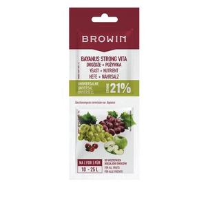 Fermentācijas piedeva, raugs un universāls barošanas pulveris Browin 400537, balta krās./sarkana krās.