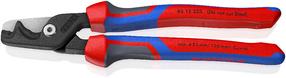 Kabeļu šķēres elektromehānikai Knipex StepCut XL, 95 12 225, 225 mm
