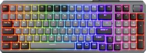 Belaidė žaidimų klaviatūra Cooler Master MK770 MK-770-GKKR1-US Kailh Box V2, Anglų (US), juoda sp./pilka sp.