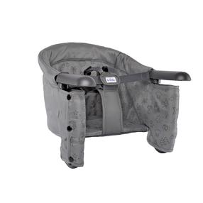 Paaugstinājums krēslam Trunki Dining Clamp, pelēka krās.