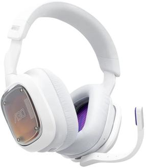Bezvadu spēļu austiņas Logitech Astro A30, balta krās.