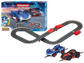  Prece ar bojātu iepakojumu. Autotrase Carrera GO Sonic The Hedgehog 1:43, zila krās.