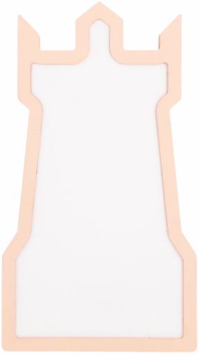 Stalinis šviestuvas Candellux Lighting IQ Kids Tower, LED, 11W, balta sp./rožinė sp./balta sp.