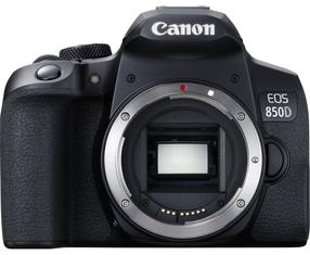 Spoguļkamera Canon EOS 850D Body, melna krās.