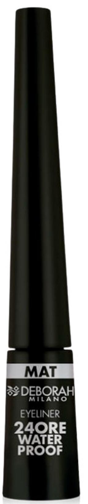 Silmalainer Deborah Milano 24Ore Waterproof Mat, 2.9 g, black mat v.