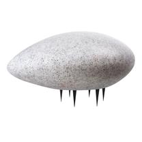 Pastatomas lauko šviestuvas Kanlux Stono IS 63, 25W, E27, IP65, įvairių spalvų, 38 cm x 19 cm
