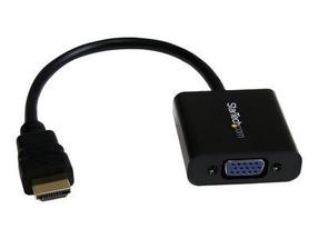 Adapteris StarTech HDMI To VGA VGA, HDMI, 0.24 m, juoda