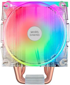 Воздушный охладитель для процессора Mars Gaming MCPU66, 133 мм x 156 мм
