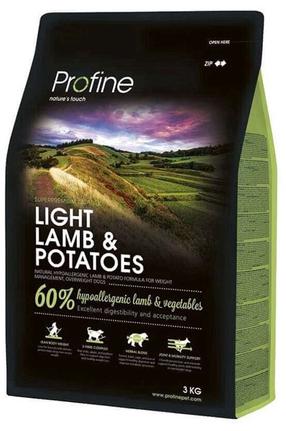 Kuiv koeratoit Profine Dog Light, lambaliha/kartul, 3 kg