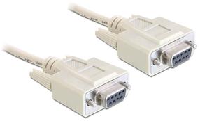Juhe Delock SATA / SATA Sub-D 9 pin female, Sub-D 9 pin female, 3 m, hall v.