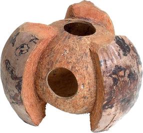 Namelis graužikams Karlie Cocos House, 13 cm x 13 cm x 27 cm, ruda sp.