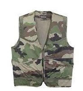 Veste Graff Camouflage 402 3602323, L, brūna krās./zaļa krās.