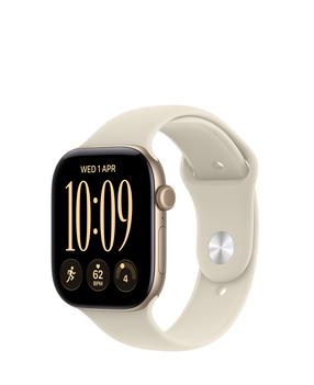 Nutikell Apple Watch Series 12 GPS + Cellular 42mm MJG34ET/A, light gold alumiiniumist korpus koos sand sportrihmaga - M/L