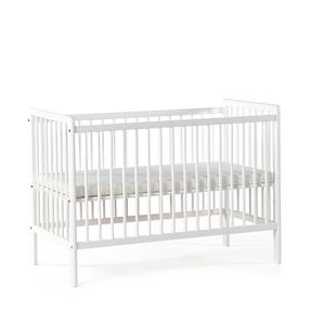 Kūdikio lovytė BabyTrold Mia 16-16H, balta sp., 60 x 120 cm, be patalynės dėžės, be čiužinio