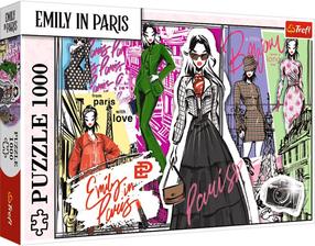 Puzle Trefl Emily In Paris Fashion Inspirations 10967, 48 cm x 68.3 cm, 1000 gab., daudzkrāsaina