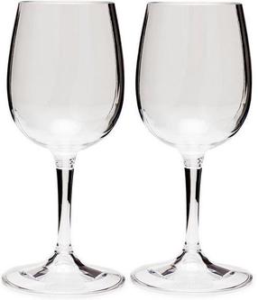 Stiklinė GSI, plastikas, 7.9 cm, 0.275 l, skaidri, 2 vnt.