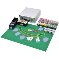 Pokerio žaidimas suaugusiems VLX Combine Poker/Blackjack Set 80186