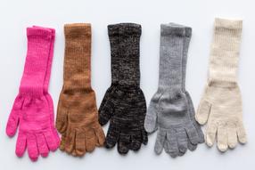 Cimdi, sievietēm Knitas prailgintos riešinės 101, daudzkrāsaina, 7