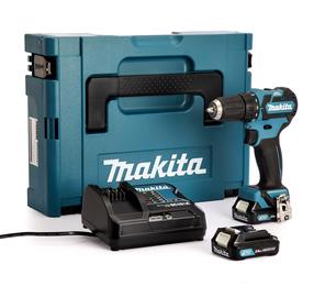 Urbis ar bateriju Makita DF332DSAJ, 10.8 V, 2 Ah
