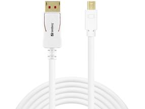Кабель Sandberg 509-17 Displayport, Mini Displayport, 2 м, белый цв.